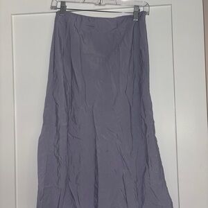 Madewell Layton Lavender Midi Skirt
